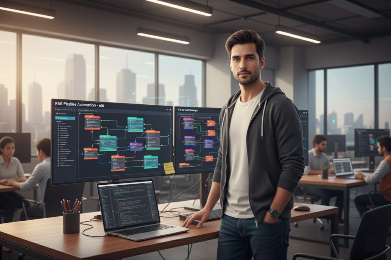 n8n RAG workflow automation